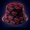 RPS Bucket Hat - Red / Black