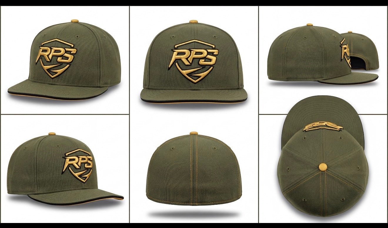 RPS Olive Green / Gold Fitted